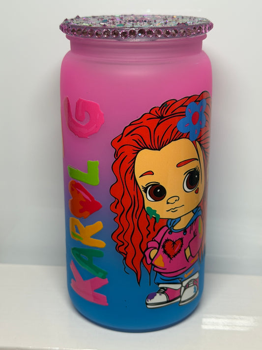 Acrylic cup - Karol G (16oz)