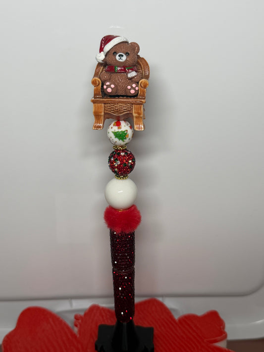 Christmas Pen - Bear