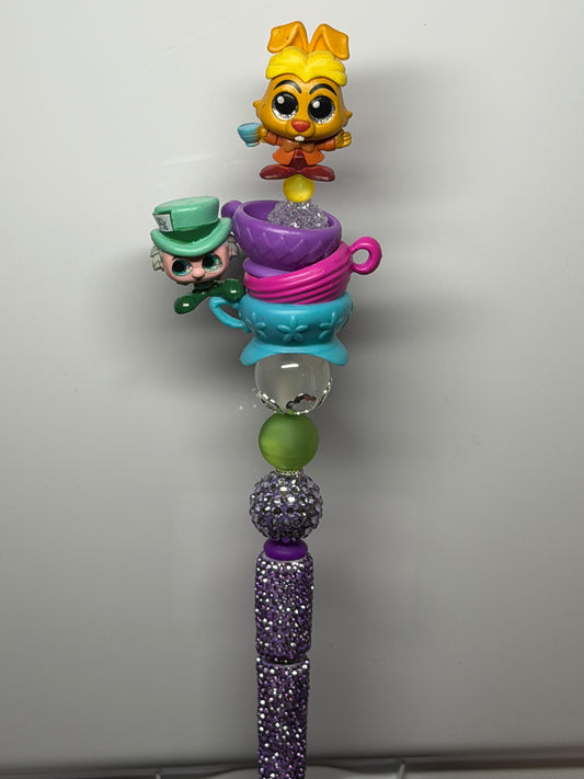 Dual Character Pen - Tea Time