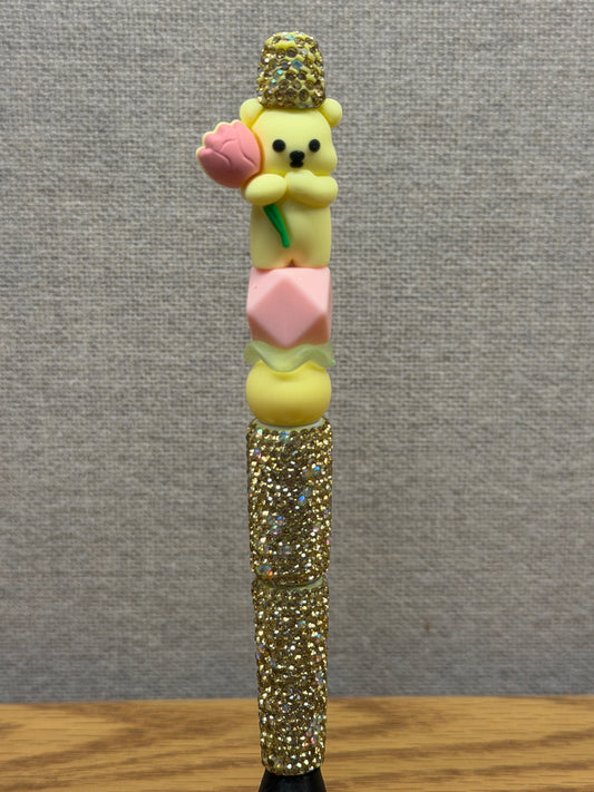 Valentines Day Pen - Beary Tulips